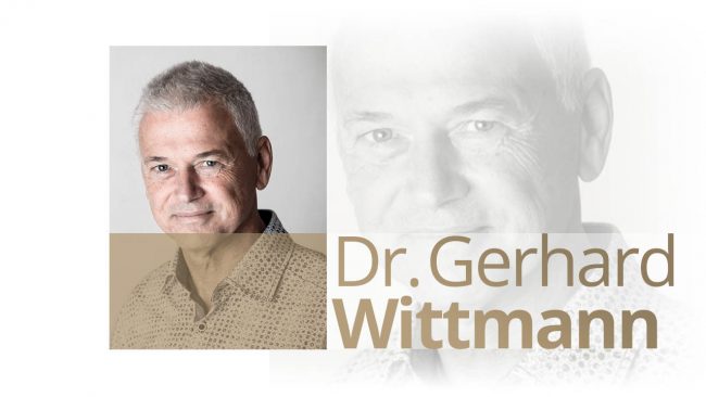 Gerhard-Wittmann Dr. Wittmann nutzt Schallpause